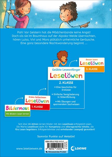 Produktbild: Lesel&ouml;wen 2. Klasse - Die M&auml;dchenbande auf Geisterjagd