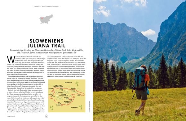 LONELY PLANET Bildband Legendäre Wanderrouten in Europa