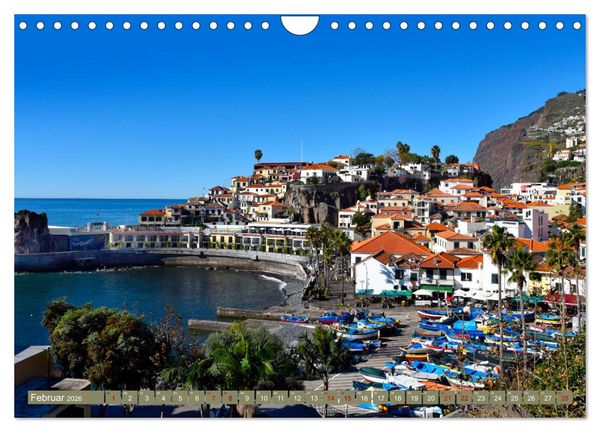 Produktbild: Erlebe mit mir Madeira (Wandkalender 2026 DIN A4 quer), CALVENDO Monatskalender