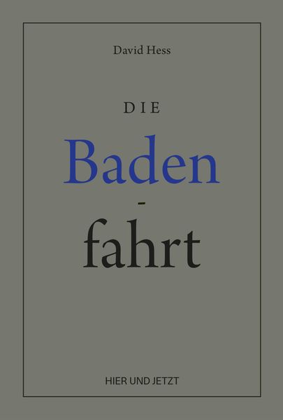 Produktbild: Die Badenfahrt
