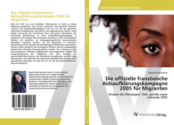 Produktbild: Die offizielle franz&ouml;sische Aidsaufkl&auml;rungskampagne 2005 f&uuml;r Migranten