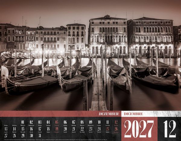 Produktbild: La Dolce Vita Kalender 2027 | Italienische Lebensart