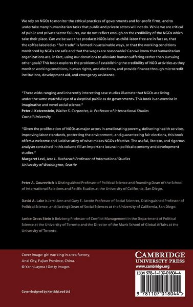 Produktbild: The Credibility of Transnational NGOs
