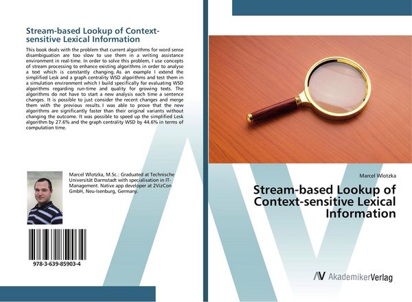 Produktbild: Stream-based Lookup of Context-sensitive Lexical Information