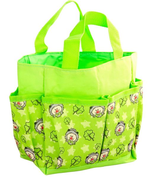 Produktbild: PEBARO GAR2 - Nylontasche f&uuml;r Garten-Set, mit vielen F&auml;chern, gr&uuml;n, 30x19,5x9cm