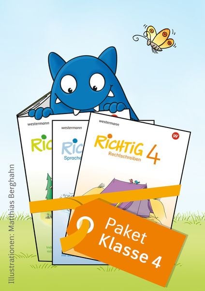 Die RiCHTiG Reihe. Paket Klasse 4, Taschenbuch von Renate Andreas , Heike Baligand, Westermann Schulbuchverlag, 9783141233278