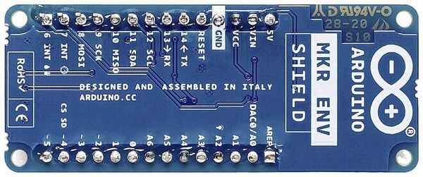 Produktbild: Arduino MKR Enviromental Shield rev2 Entwicklungsboard