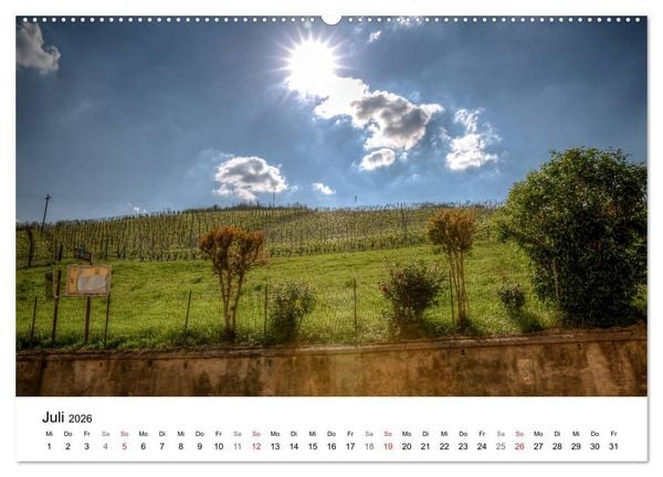 Produktbild: Piemont - bellissimo 2026 (Wandkalender 2026 DIN A2 quer), CALVENDO Monatskalender