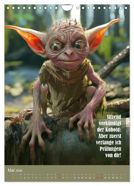 Produktbild: Lily und der Wunschbaum (Wandkalender 2026 DIN A4 hoch), CALVENDO Monatskalender