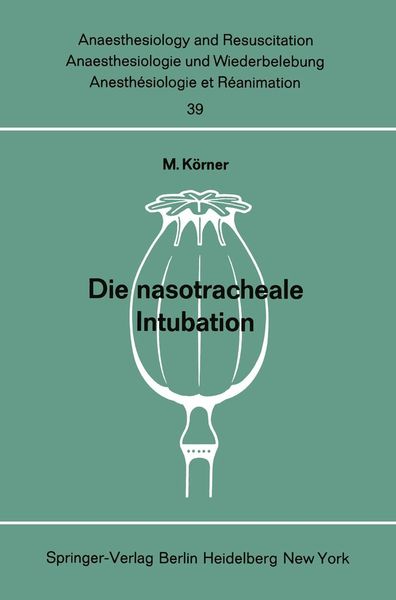Produktbild: Die nasotracheale Intubation