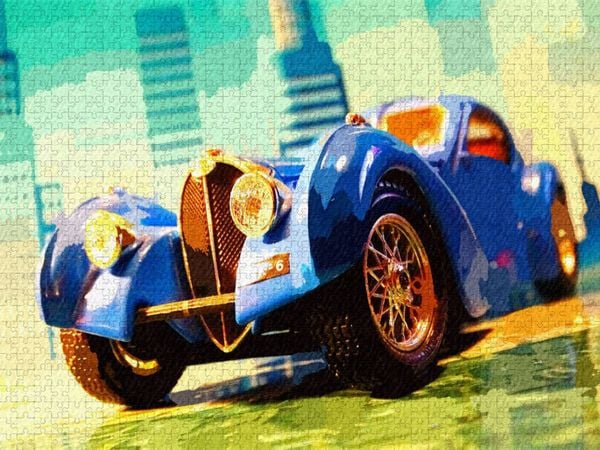 Produktbild: CALVENDO Puzzle Ein Motiv aus dem Kalender Cars'n'Arts - Digital Artworks von Jean-Louis Glineur | 1000 Teile Lege-Gr&ouml;&szlig;e 64x48cm Foto-Puzzle f&uuml;r gl&uuml;ckliche Stunden