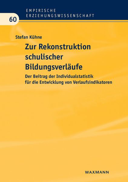 Produktbild: Zur Rekonstruktion schulischer Bildungsverl&auml;ufe