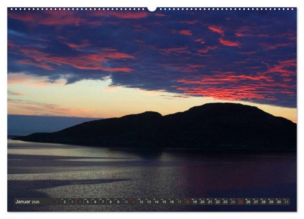 Produktbild: Norwegen (hochwertiger Premium Wandkalender 2026 DIN A2 quer), Kunstdruck in Hochglanz
