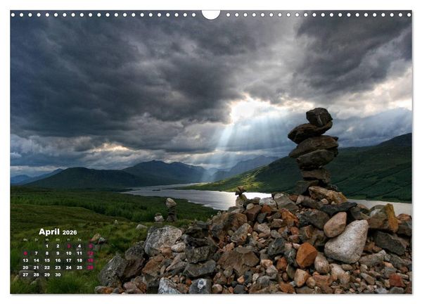 Produktbild: Naturparadies Schottland (Wandkalender 2026 DIN A3 quer), CALVENDO Monatskalender