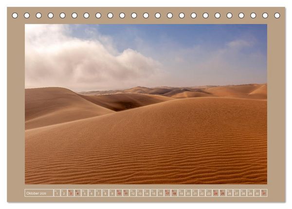 Produktbild: Sand und Schatten (Tischkalender 2026 DIN A5 quer), CALVENDO Monatskalender