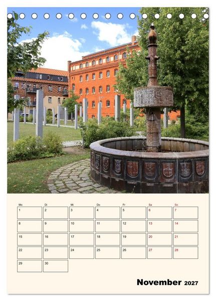 Produktbild: Luckau &ndash; Herz der Niederlausitz (Tischkalender 2027 DIN A5 hoch), CALVENDO Monatskalender