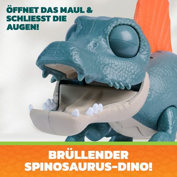 Produktbild: PAW Patrol: Der Dino Film, Roaring Pups, Skye & Spinosaurus Dino-Figur