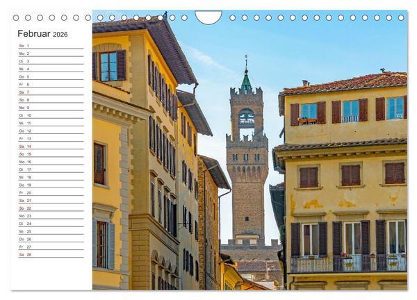 Produktbild: Florenz - Impressionen (Wandkalender 2026 DIN A4 quer), CALVENDO Monatskalender