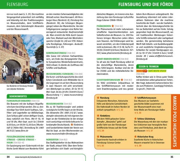Produktbild: MARCO POLO Reisef&uuml;hrer Ostseek&uuml;ste Schleswig-Holstein