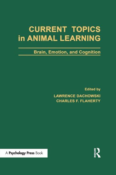 Produktbild: Current Topics in Animal Learning