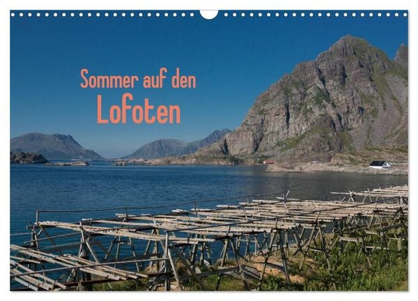 Produktbild: Sommer auf den Lofoten (Wandkalender 2026 DIN A3 quer), CALVENDO Monatskalender