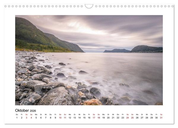 Produktbild: Norwegen Magisches Licht (Wandkalender 2026 DIN A3 quer), CALVENDO Monatskalender