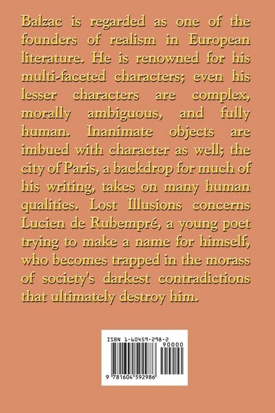 Produktbild: de Balzac, H: Lost Illusions - A Classic Novel of Ambition,