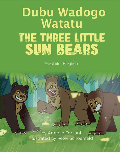 Produktbild: The Three Little Sun Bears (Swahili-English)