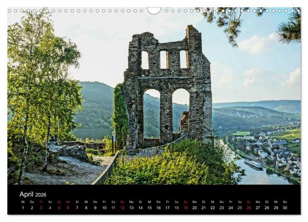 Produktbild: Sch&ouml;ne Mosel (Wandkalender 2026 DIN A3 quer), CALVENDO Monatskalender