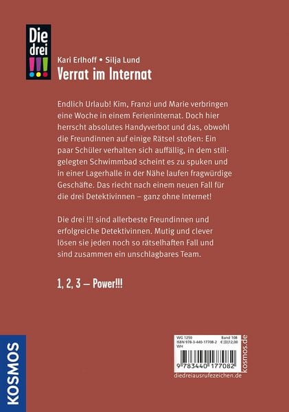 Produktbild: Die drei !!!, 108, Verrat im Internat