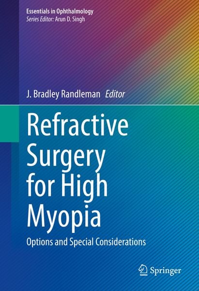Produktbild: Refractive Surgery for High Myopia
