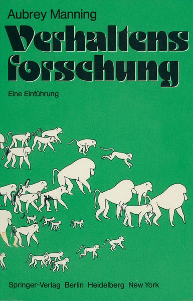 Verhaltensforschung, Taschenbuch von A. Manning, Springer Berlin, 9783540096436