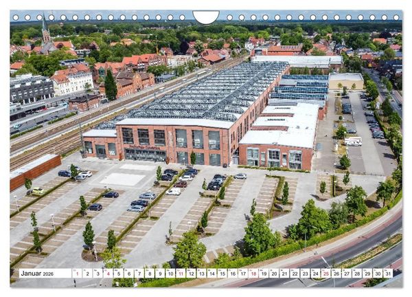 Produktbild: LINGEN an der Ems (Wandkalender 2026 DIN A4 quer), CALVENDO Monatskalender