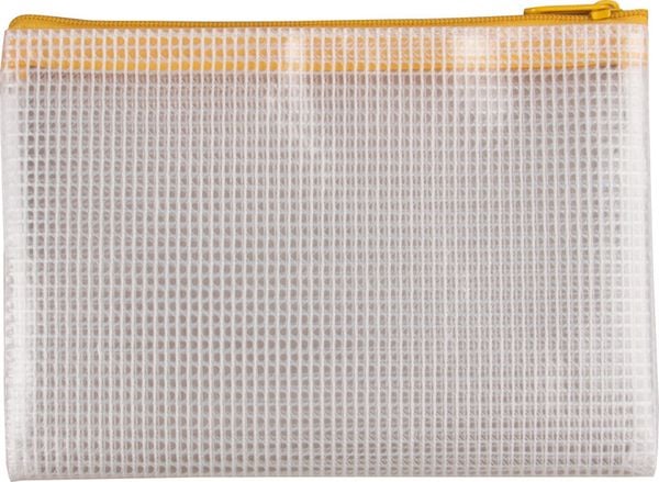 Produktbild: Q-CONNECT&reg; Reissverschlusstaschen, A6 gelb