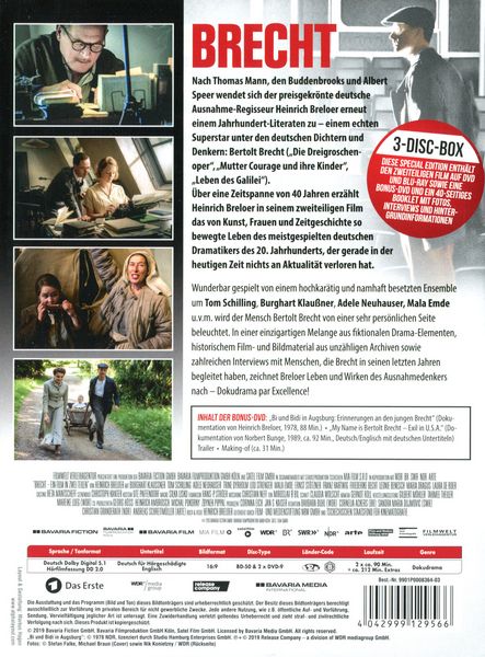 Produktbild: Brecht - Blu-Ray+DVD+200 Minuten Bonus + Booklet (Special Edition)