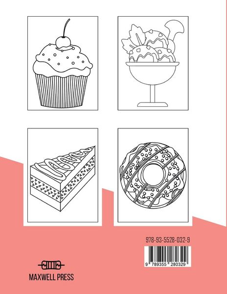 Produktbild: Delicious Desserts coloring book