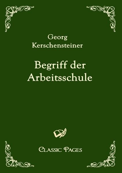 Produktbild: Begriff der Arbeitsschule