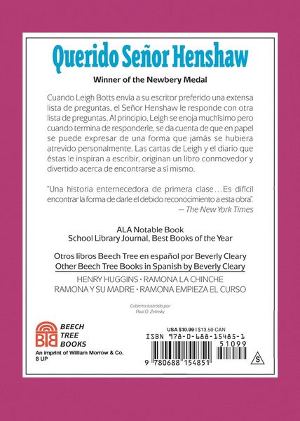 Produktbild: Querido Se&ntilde;or Henshaw