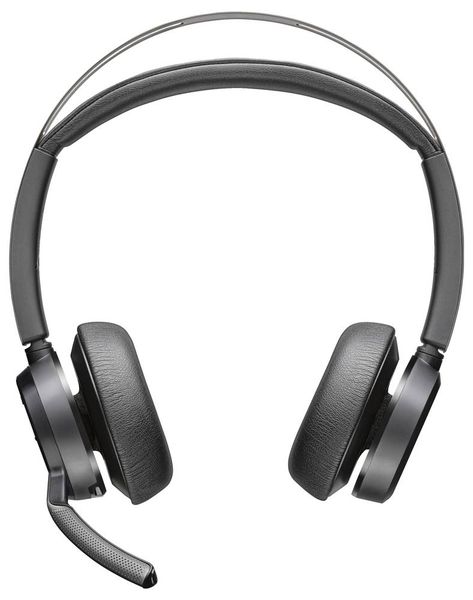 Produktbild: HP Poly Voyager Focus 2 On Ear Headset Bluetooth&reg; Stereo Schwarz Noise Cancelling Headset Computer