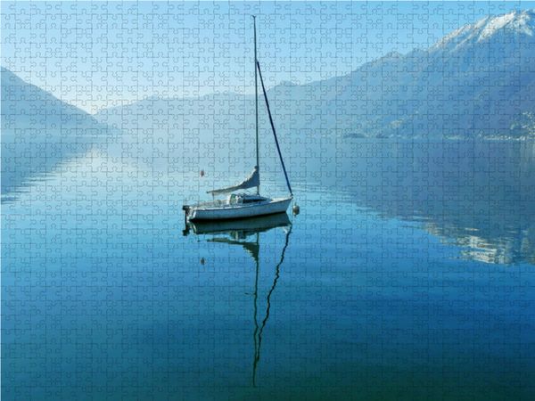 Produktbild: CALVENDO Puzzle Lago Maggiore 1000 Teile Lege-Gr&ouml;&szlig;e 64 x 48 cm Foto-Puzzle Bild von Andrea Pons