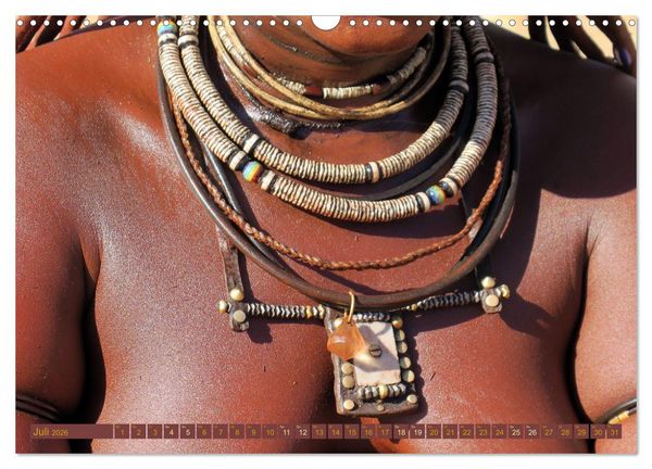 Produktbild: Himba - Der Schmuck der sch&ouml;nen Frauen (Wandkalender 2026 DIN A3 quer), CALVENDO Monatskalender