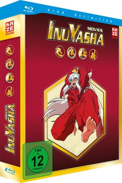 Produktbild: InuYasha - Die Filme [4 BRs]