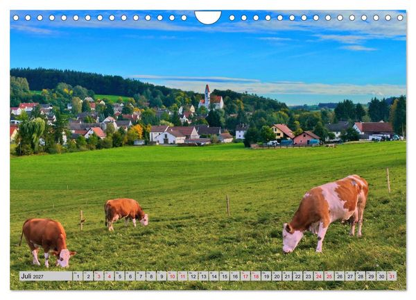 Produktbild: Die Stauden, eine Landschaft aus dem Bilderbuch (Wandkalender 2027 DIN A4 quer), CALVENDO Monatskalender