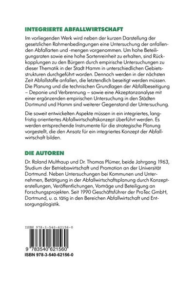 Produktbild: Integrierte Abfallwirtschaft