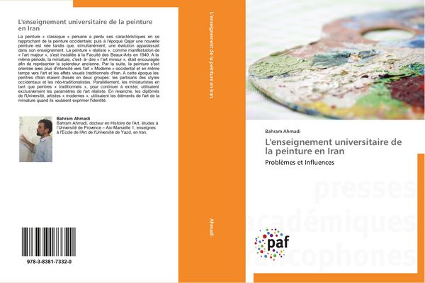Produktbild: L'enseignement universitaire de la peinture en Iran
