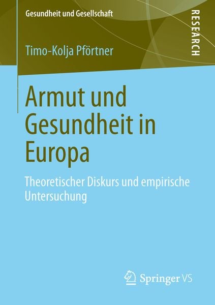 Produktbild: Armut und Gesundheit in Europa