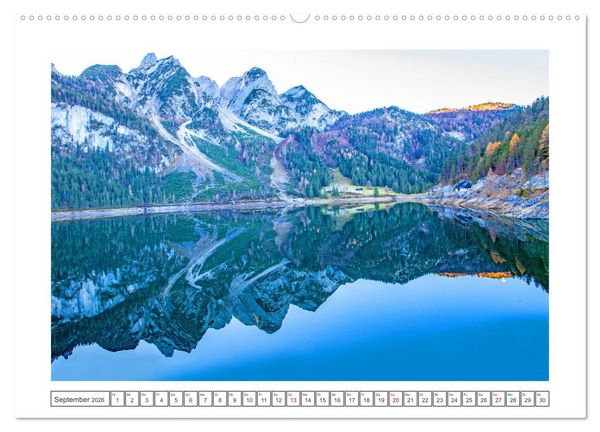 Produktbild: Herzliche Gr&uuml;&szlig;e aus Gosau (Wandkalender 2026 DIN A2 quer), CALVENDO Monatskalender