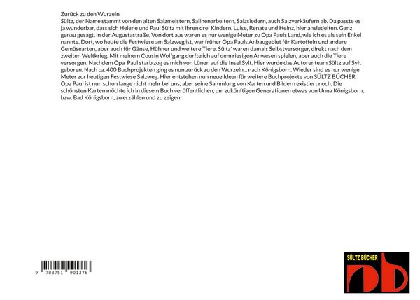 Produktbild: Paul S&uuml;ltz - Damals in Bad Unna-K&ouml;nigsborn, des K&ouml;nigs Sole-& Salz-Brunnen