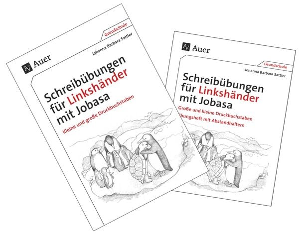 Produktbild: Schreib&uuml;bungen f&uuml;r Linksh&auml;nder mit Jobasa-Set