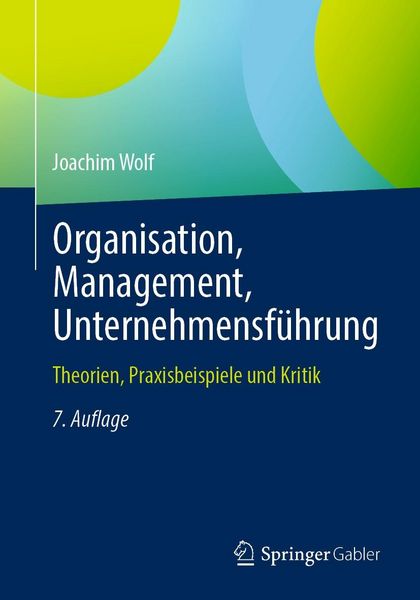 Produktbild: Organisation, Management, Unternehmensf&uuml;hrung